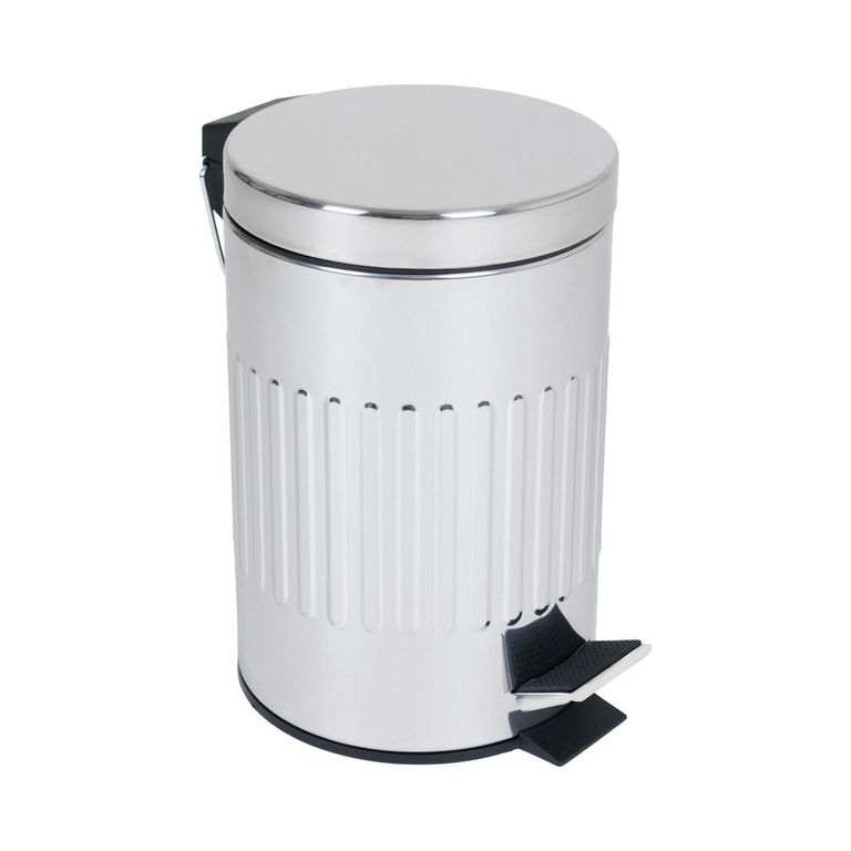 DORAL Papelero 5 Litros Acero inoxidable