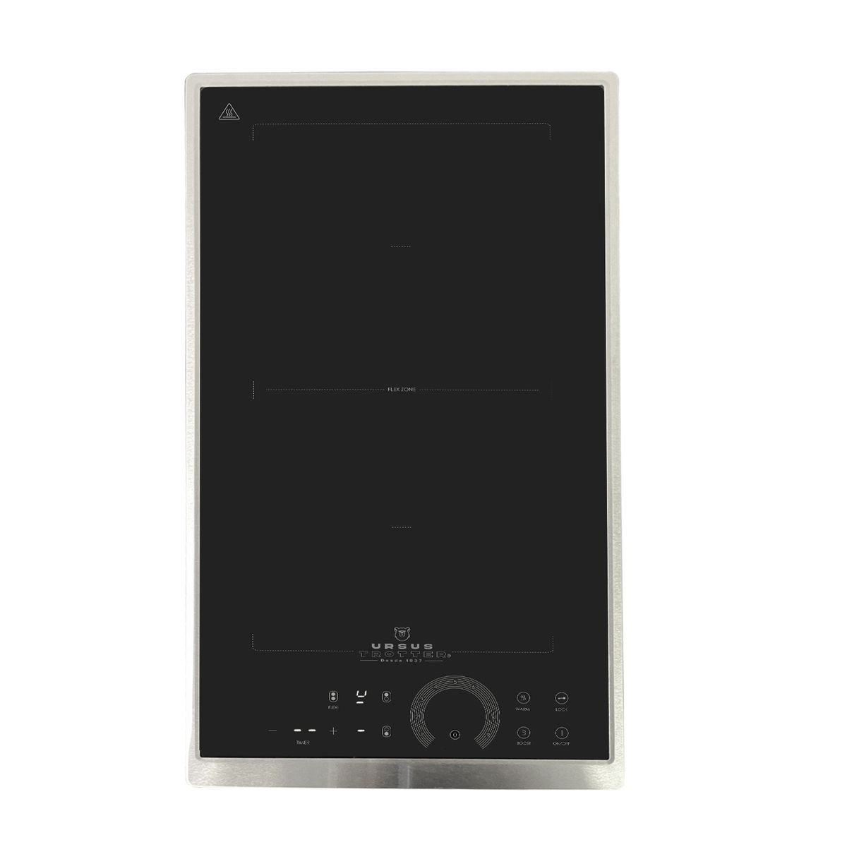 URSUS TROTTER - Encimera Inducción 2 Platos Negro UT-ICT 2P