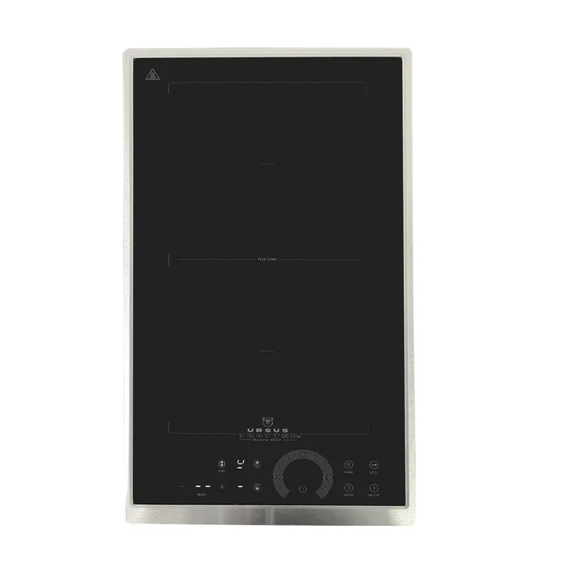 URSUS TROTTER - Encimera Inducción 2 Platos Negro UT-ICT 2P