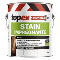 TOPEX - Impregnante Stain Mate 1 galón(es) Natural