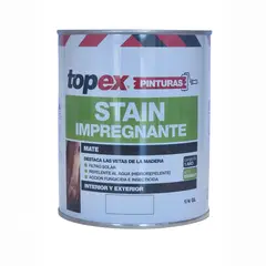 TOPEX - Impregnante Stain Mate 0.25 galón(es) Natural