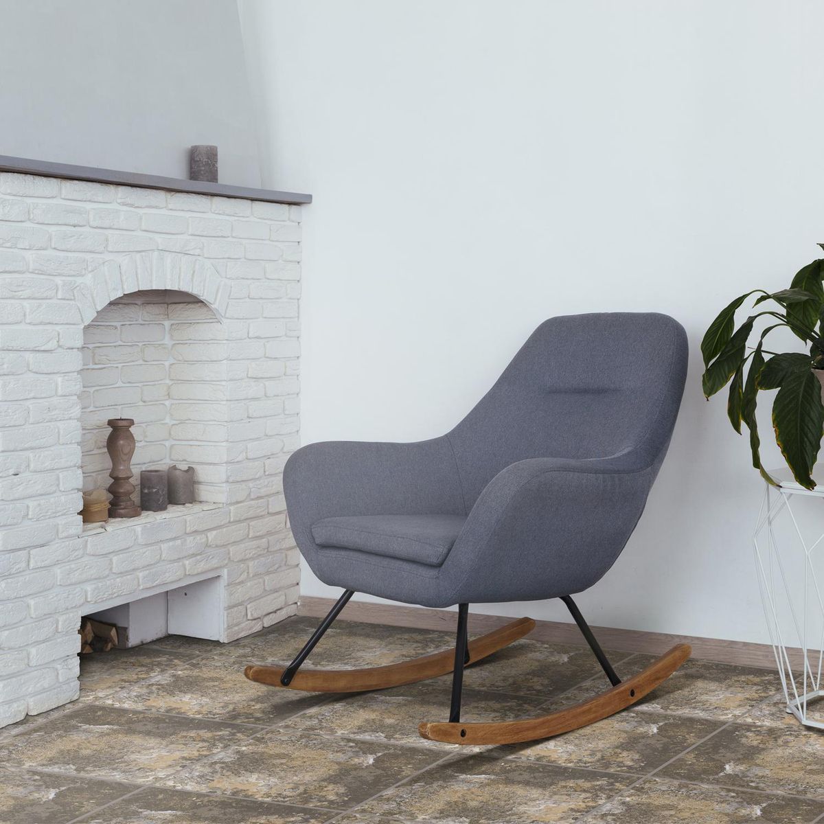 CORDILLERA - Cerámica 45.3x45.3 cm Pizarra Óxido Mix Café 2.26 m2