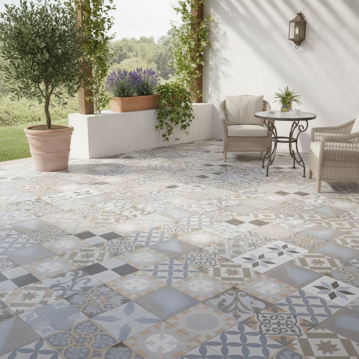 CORDILLERA - Cerámica 61x61 cm Mix Multicolor 2.58 m2