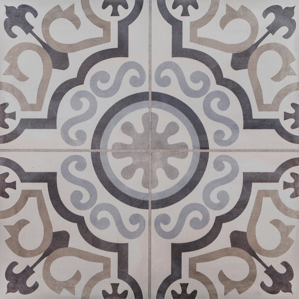 CORDILLERA - Cerámica 45x45 cm Fez Blanco/Gris 2.29 m2