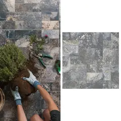 CORDILLERA - Cerámica 61x61 cm Swing Gris 2.58 m2