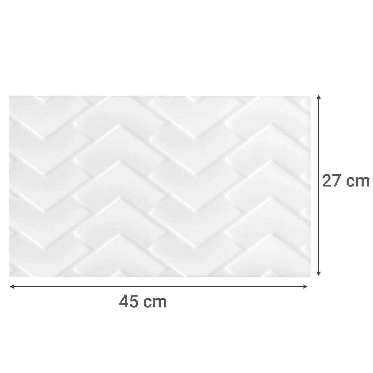 CORDILLERA - Cerámica 45x27 cm Parma Blanco 2.07 m2