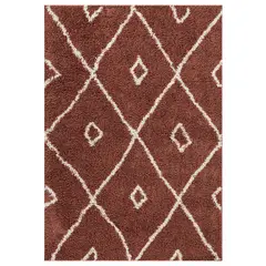 IDETEX - Alfombra Guiza 150x200 cm Terracota