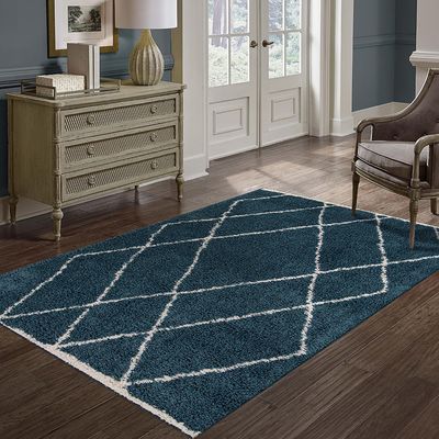 Imagen 2 del producto Alfombra Guiza 150x200 cm Polipropileno Turquesa