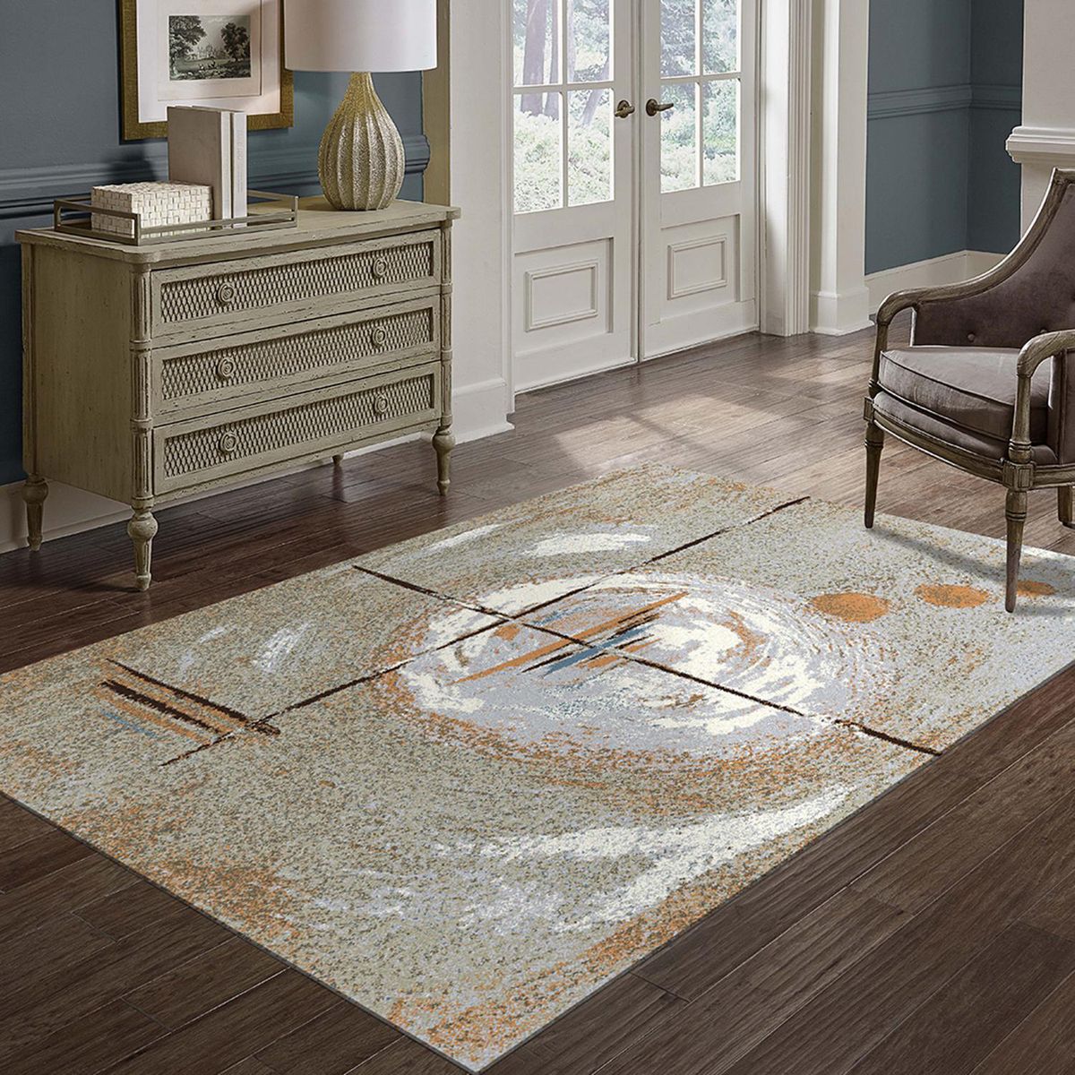 IDETEX - Alfombra Kandi 160x235 cm Polipropileno Crema