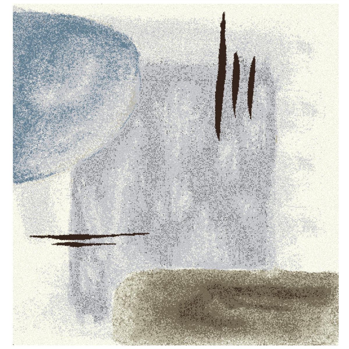 IDETEX - Alfombra Kandi 160x230 cm Polipropileno gris