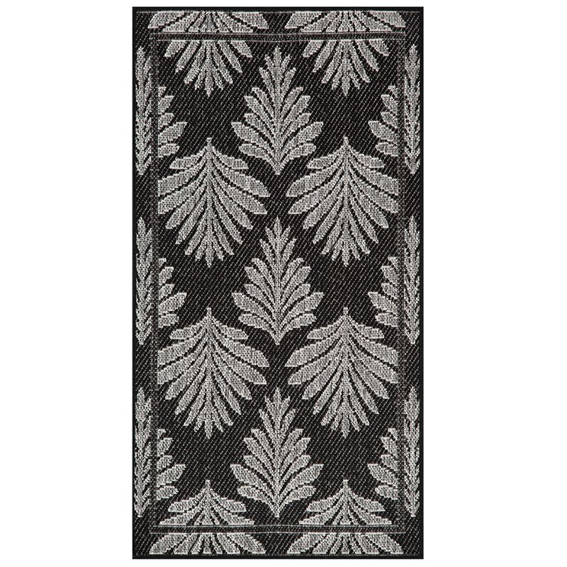 IDETEX - Alfombra Lower 67x120 cm Negro