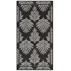 IDETEX - Alfombra Lower 67x120 cm Negro