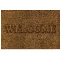 IDETEX - Limpiapiés welcome 60x120 cm Café