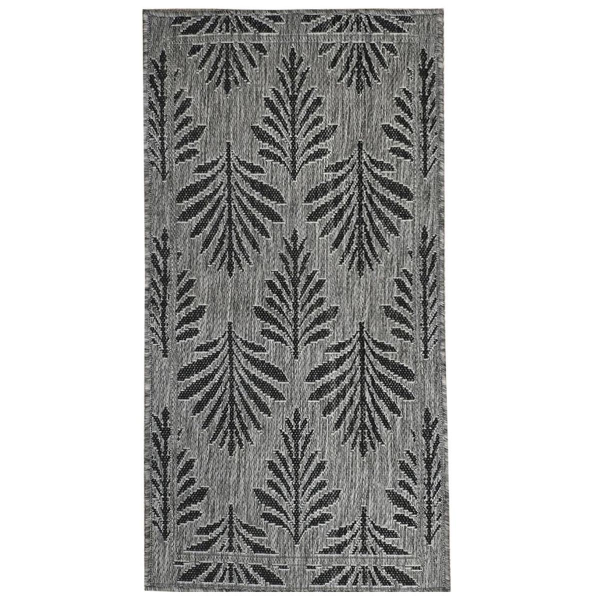 IDETEX - Alfombra Lower 67x120 cm Polipropileno gris