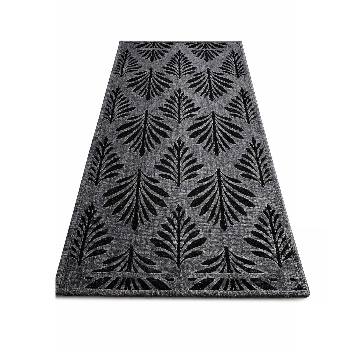 IDETEX - Alfombra Lower 67x120 cm Polipropileno gris