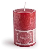 Vela Cilíndrica Manzana Canela 6x10 cm Amarillo