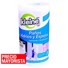 KLEINE WOLKE - Paño para Vidrios y Espejos 160 unidades Prepicadas 25x23 cm 36,8 m