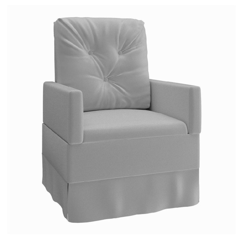 KIDSCOOL - Poltrona 1 cuerpo EX4000.0002 65x90x64 cm Gris