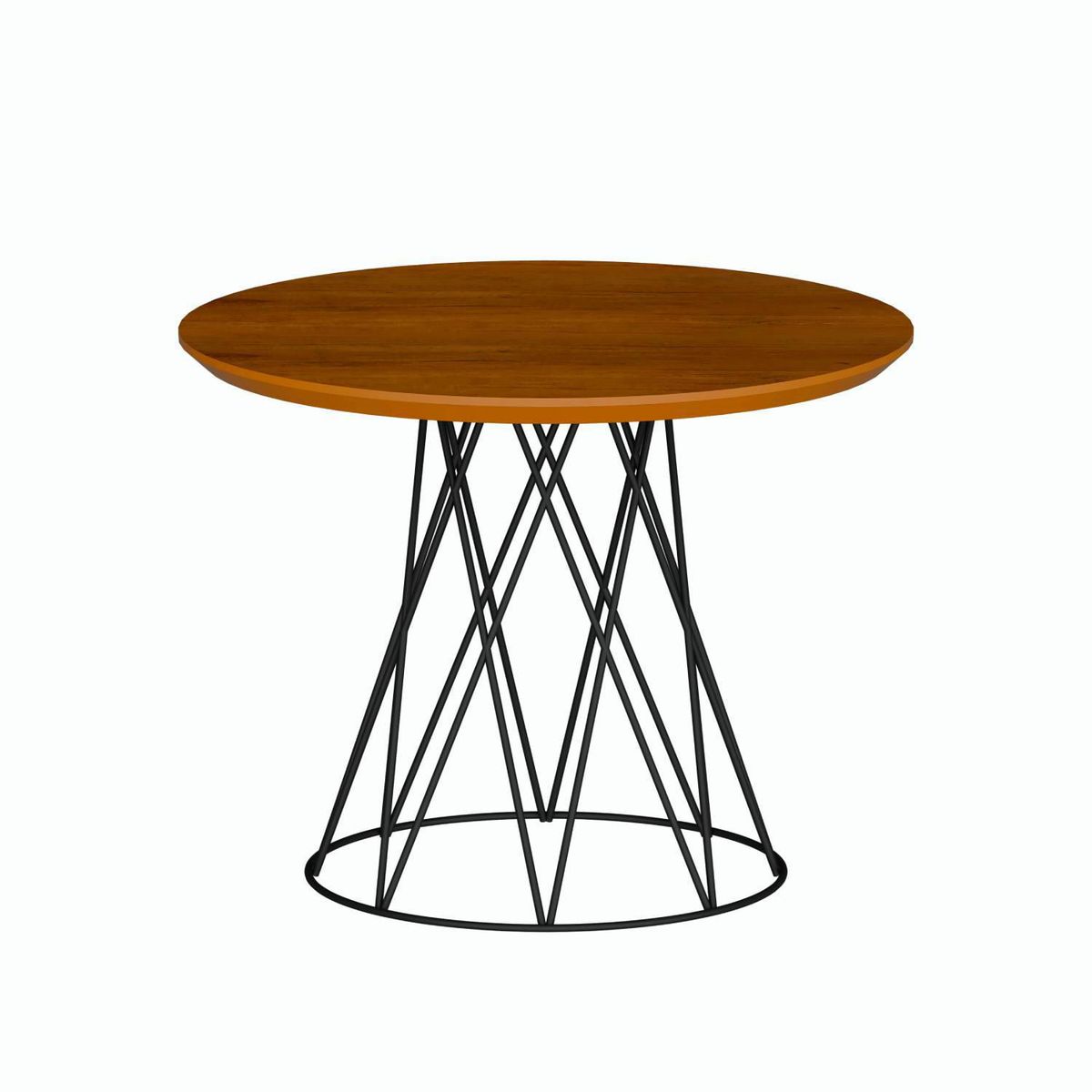 BE DESIGN - Mesa de centro JB8040-CA Caramelo 60x60x48 cm