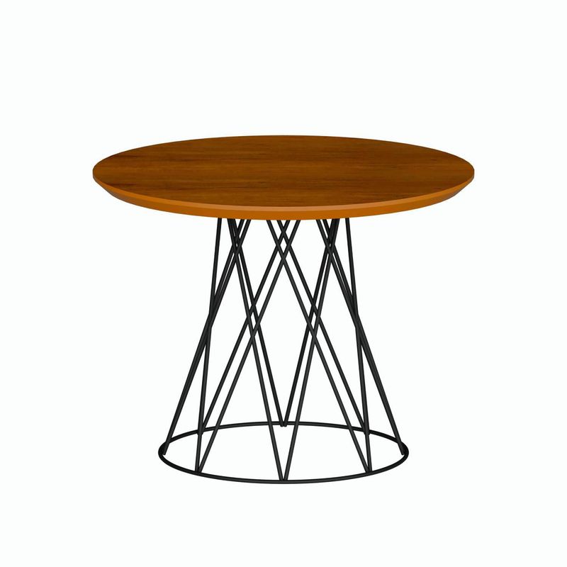 BE DESIGN - Mesa de centro JB8040-CA Caramelo 60x60x48 cm