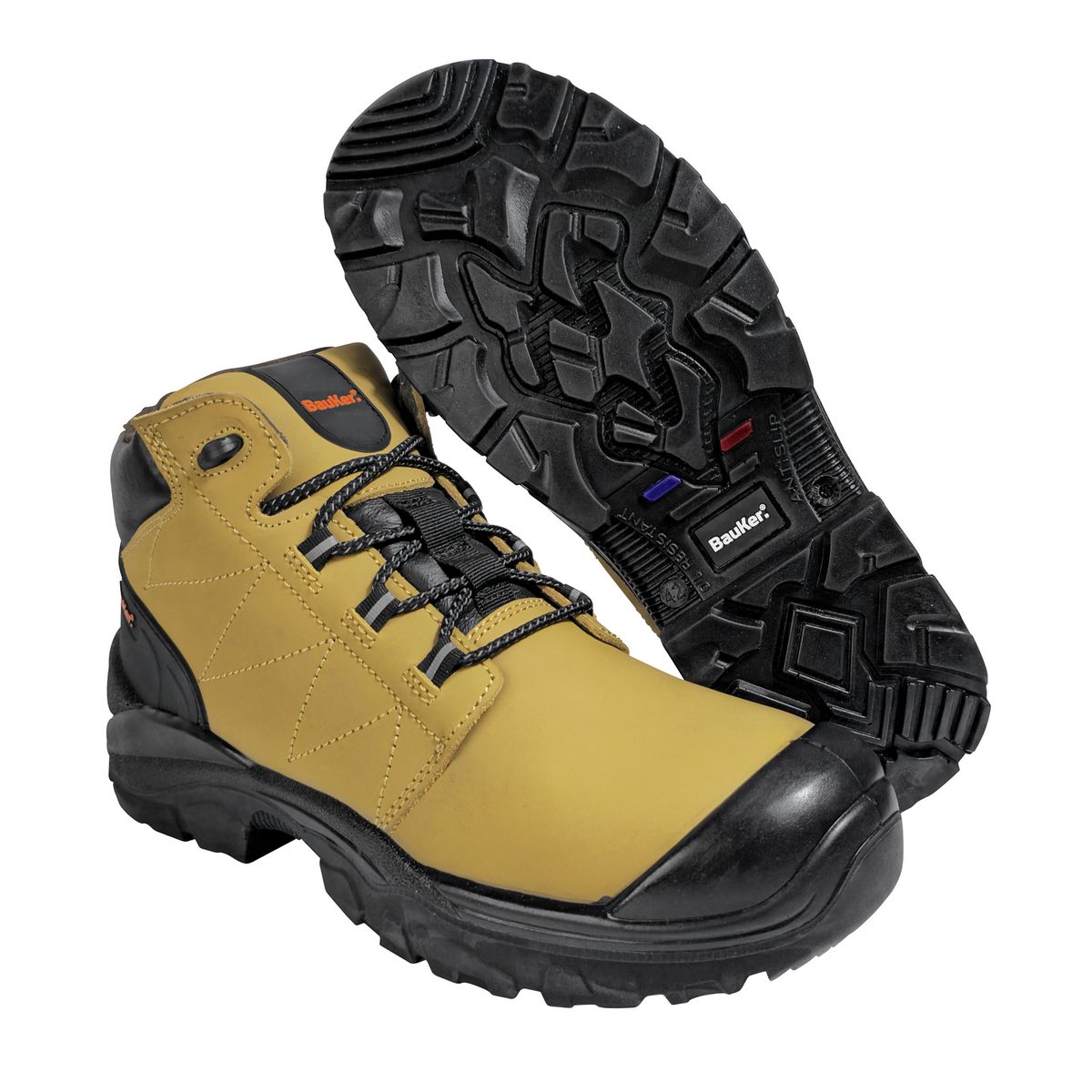 BAUKER - Botín de Seguridad Hombre Metalzero Bauker