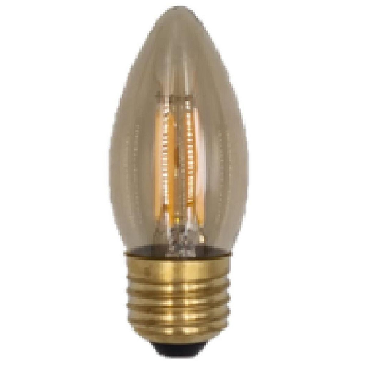 LEDZONE - Ampolleta Led Vela 6 W E27 650 lm Luz Cálida