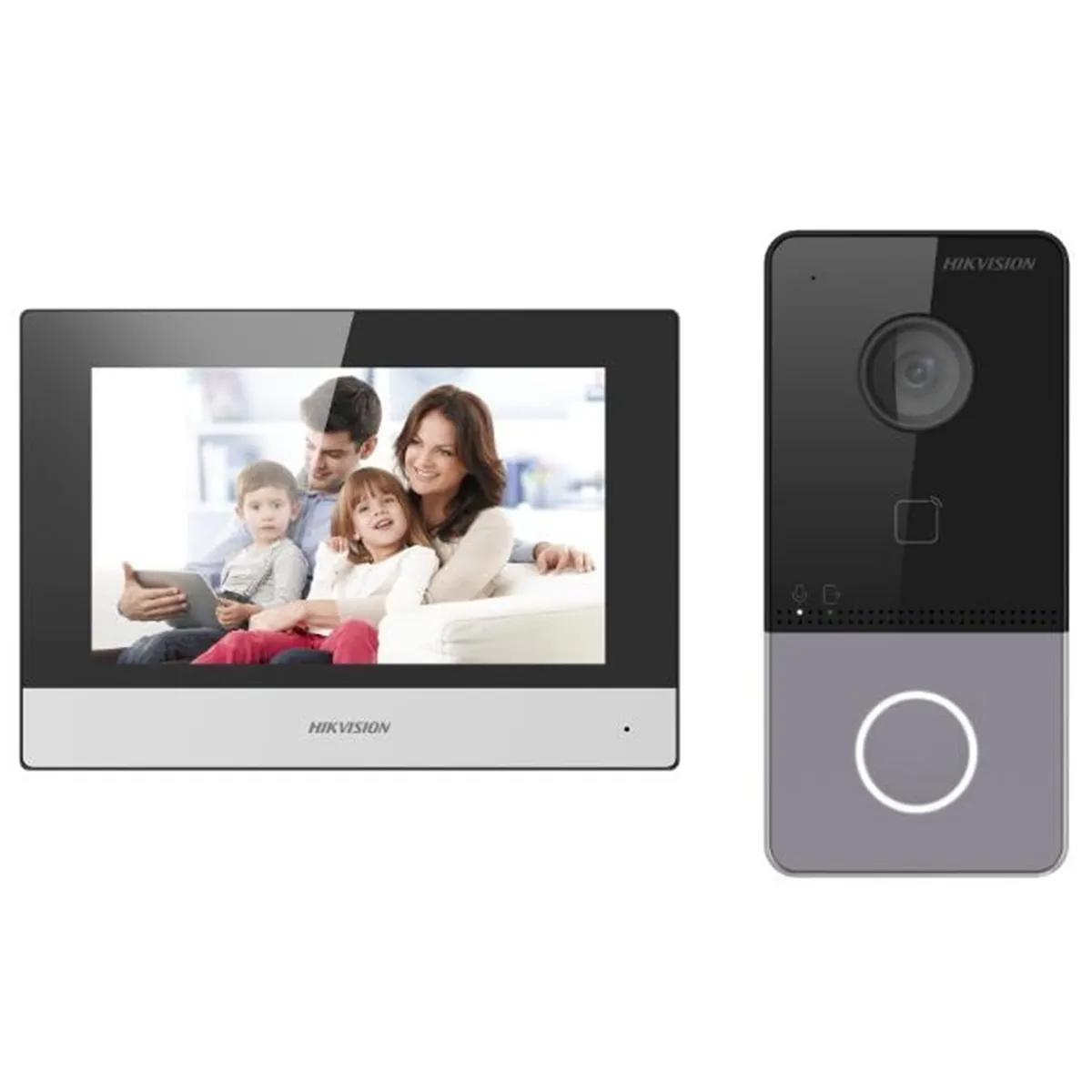 HIKVISION - KIT Video Portero IP DS-KV6113-WPE1 + DS-KH6320-WTE1