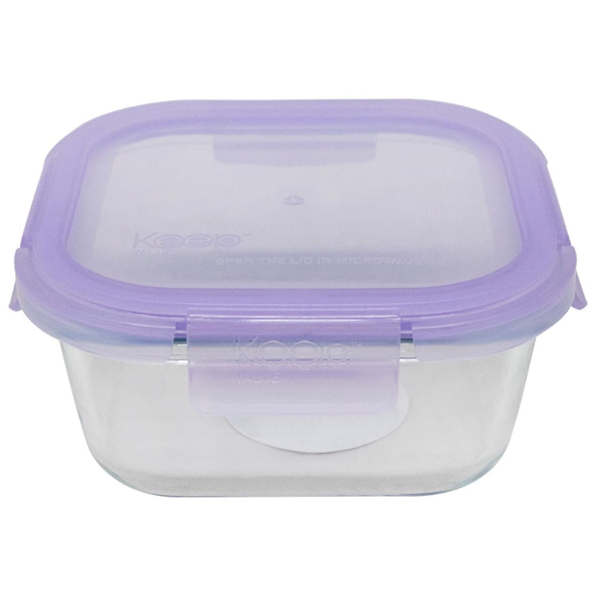 KEEP - Contenedor Hermético Cuadrado Vidrio 500 ml