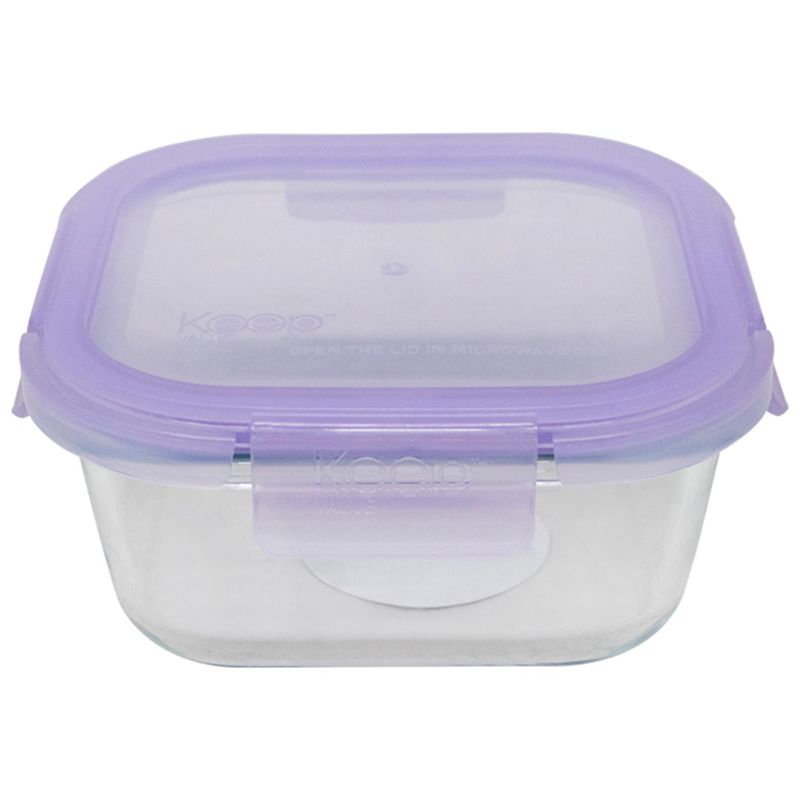 KEEP - Hermético Cuadrado Transparente 500 ml