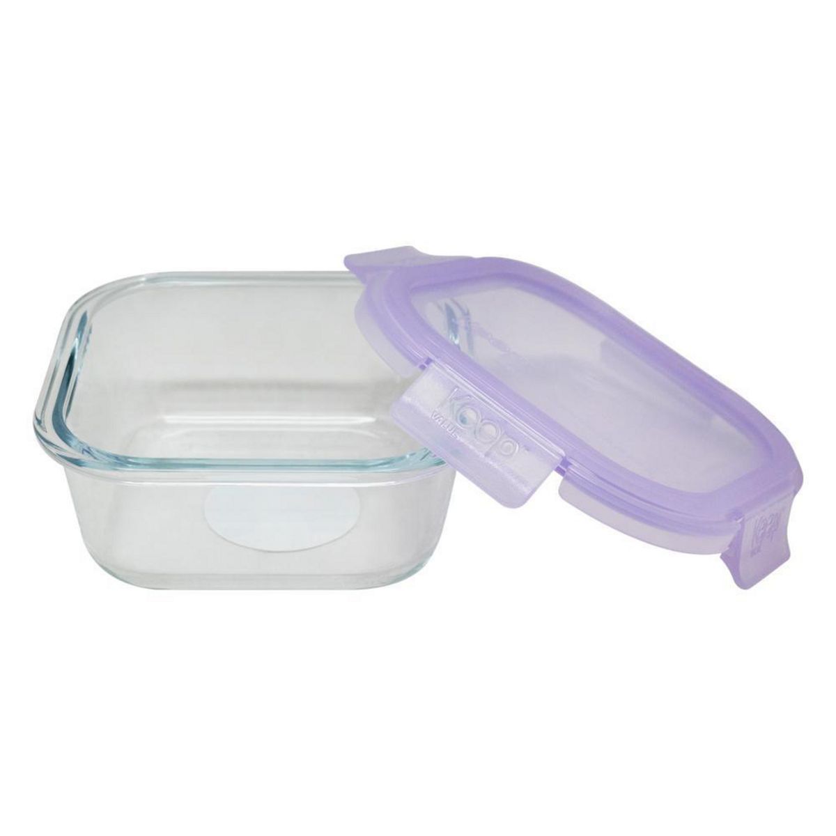 KEEP - Contenedor Hermético Cuadrado Vidrio 500 ml