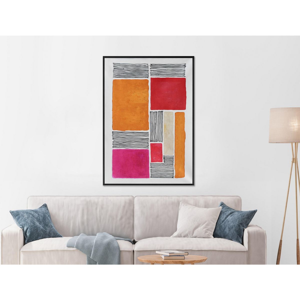 RONDA - Oleo Naranja 70x100 cm