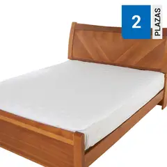 DORAL - Cubrecolchón Seersucker