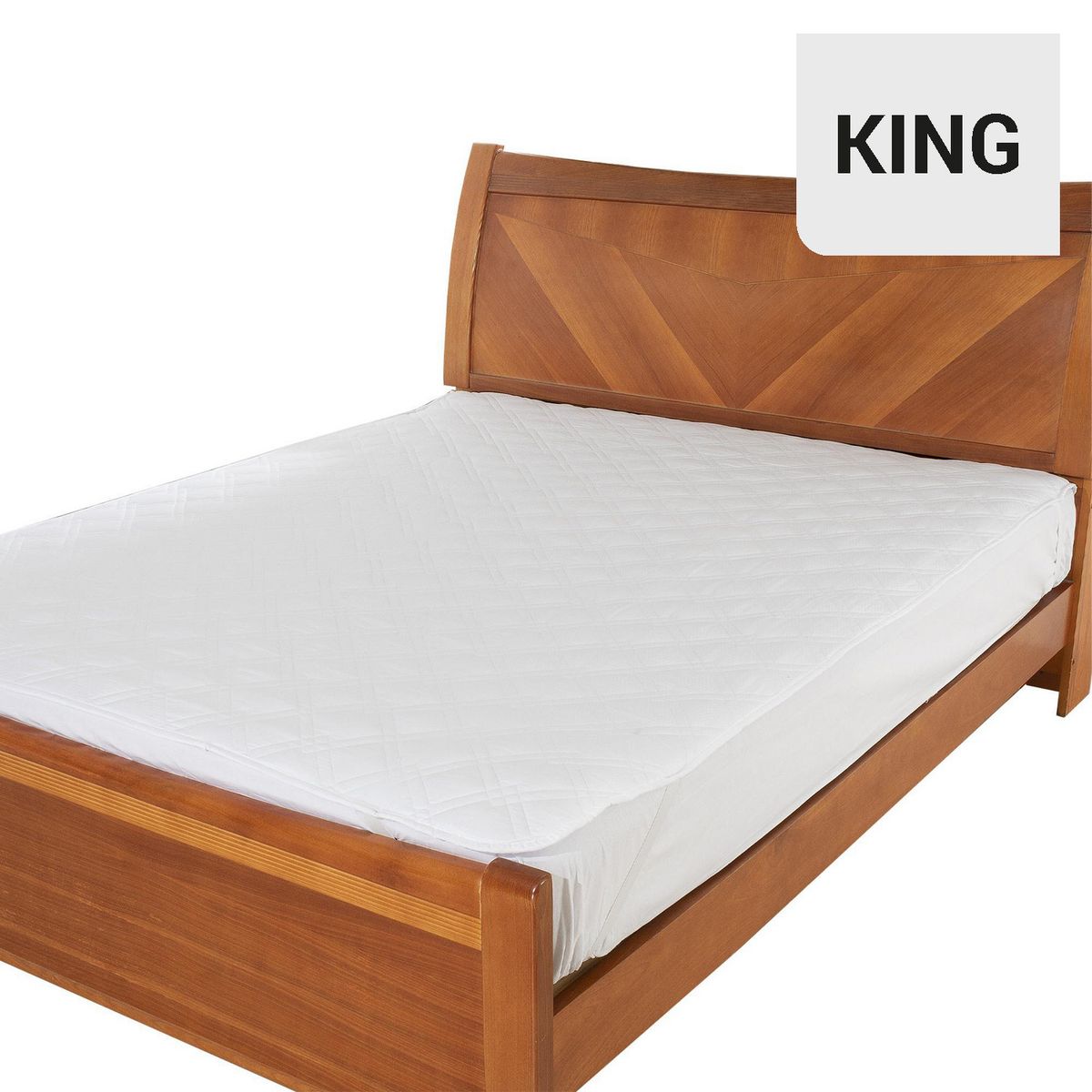 DORAL - Cubrecolchón Seersucker