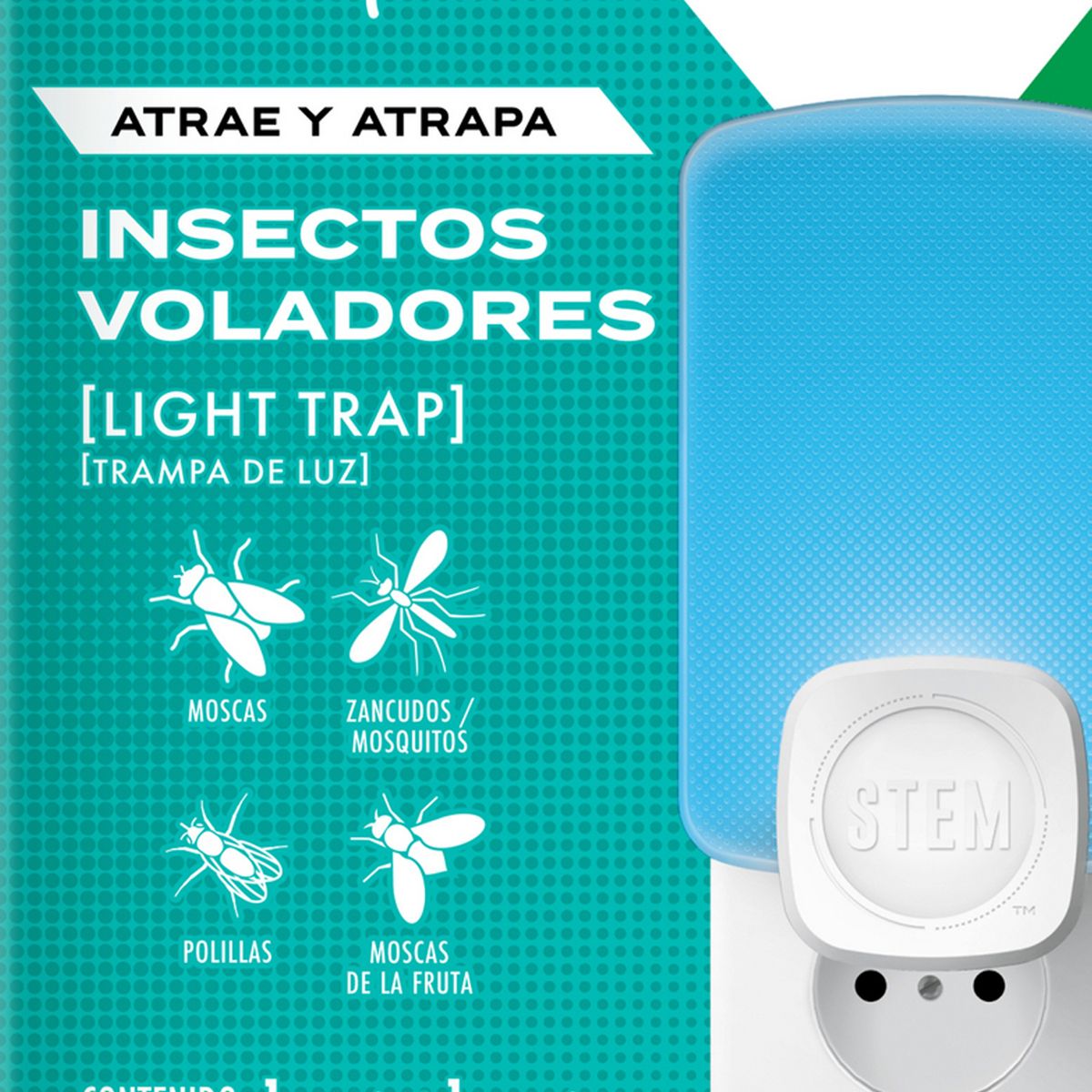 GENERICO - Enchufe trampa atrapa mosquitos