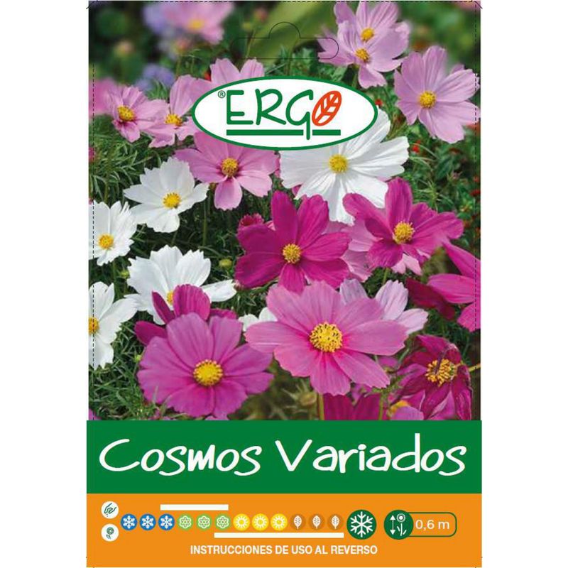 ERGO - Semilla Flor Cosmos Variados 2 gr Sachet
