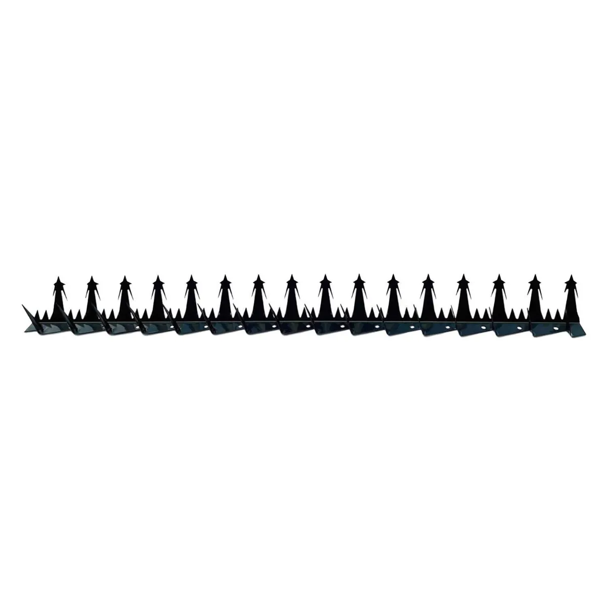 Pack 10 Puntas Reja Tiburón Estrella Negra 10 Cm 1,25 M, marca HOGA - Foto Principal
