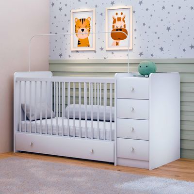 Imagen 2 del producto Cuna Top Baby Blanco 90.5x68.5x171.5 cm