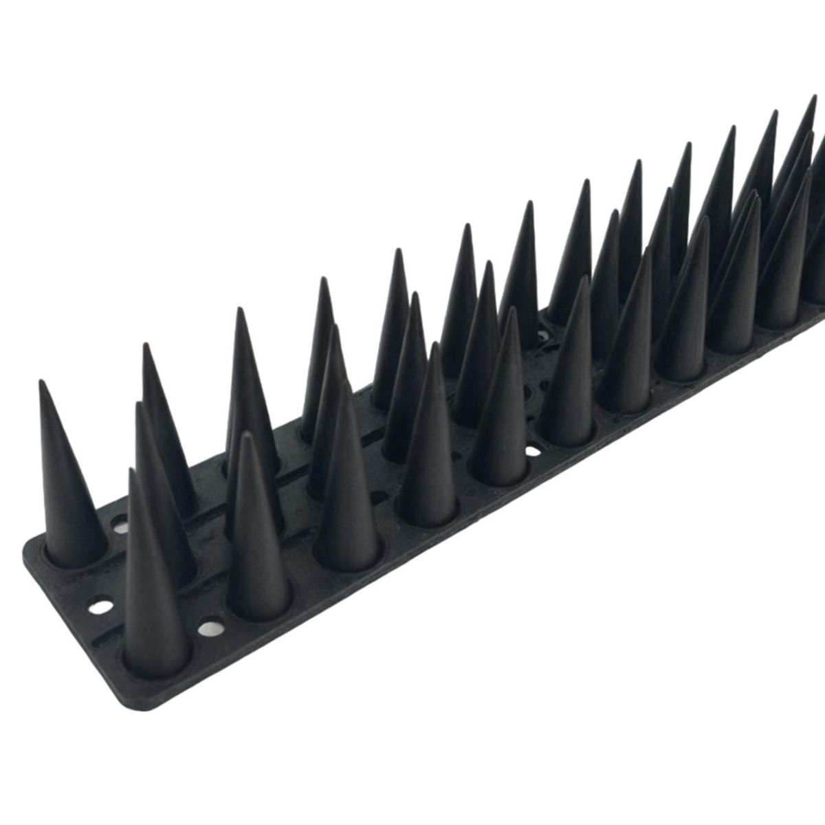 HOGA - Puntas Plásticas Espanta Palomas 45 cm 5,40 m 12 Unidades