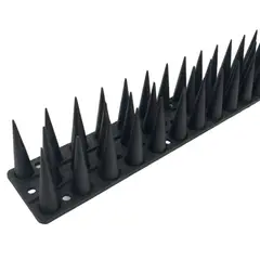 HOGA - Puntas Plásticas Espanta Palomas 45 Cm 5,40 M 12 Unidades