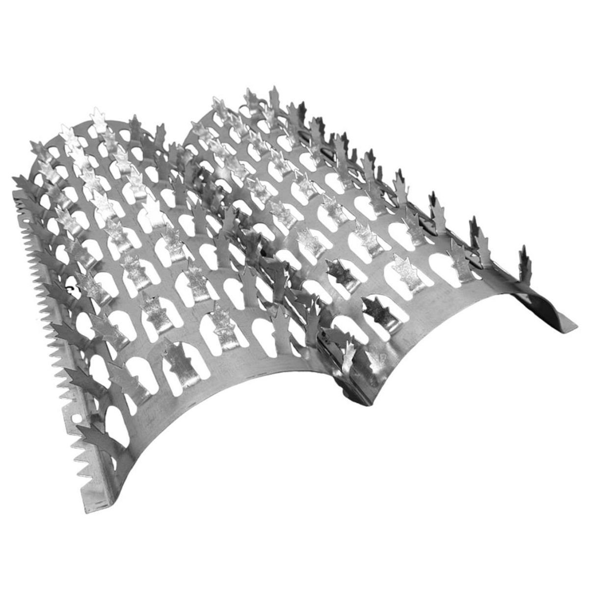 HOGA - Coraza con Puntas Dientes Tiburón Antiescalada Tubería Diámetro 160 mm