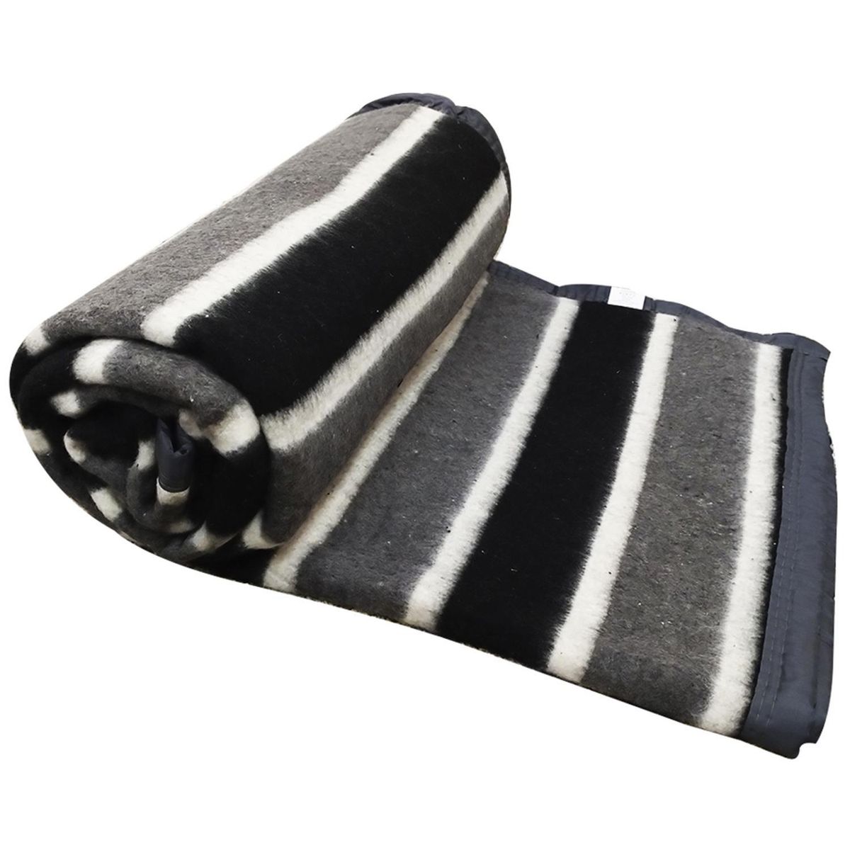 ILLUSIONS - Frazada Jacquard 2 plazas Gris