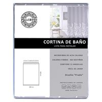 Cortina De baño 180x180 cm Beige Oscuro