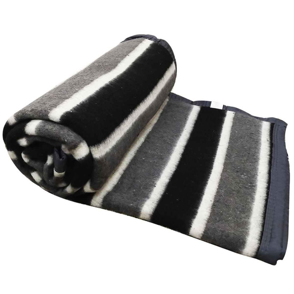 ILLUSIONS - Frazada Jacquard King Gris