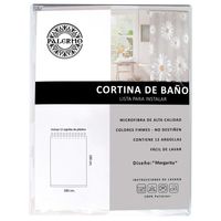 Cortina De baño 180x180 cm Beige