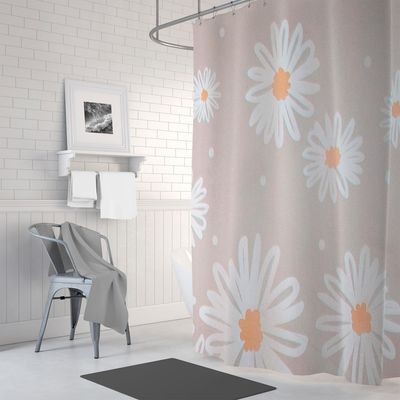 Imagen 2 del producto Cortina De baño 180x180 cm Beige