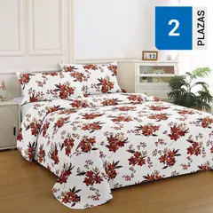 ILLUSIONS - Quilt 2 plazas Bruselas Marron