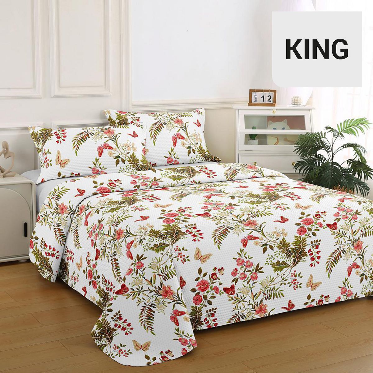 ILLUSIONS - Quilt King Bruselas Multicolor 