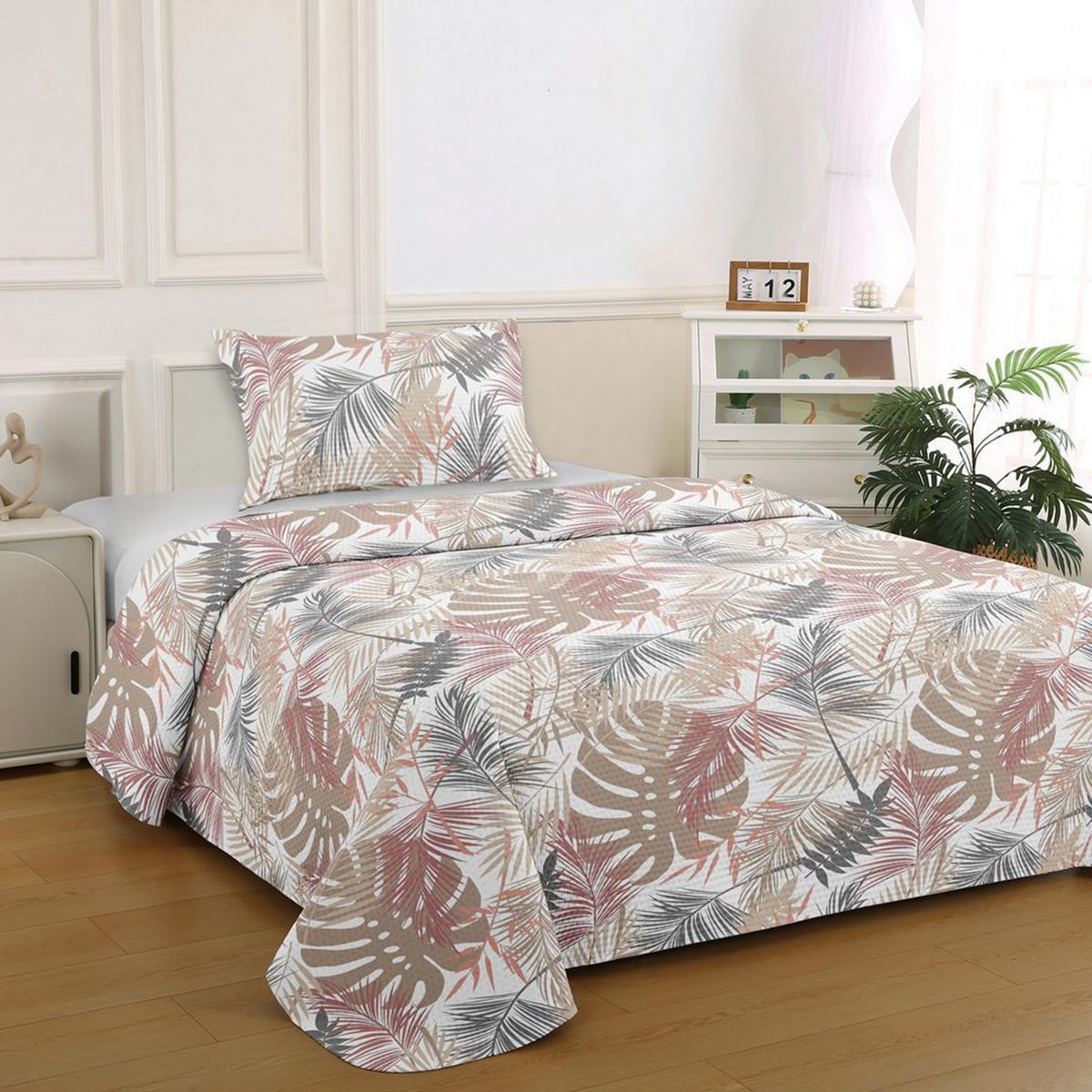 ILLUSIONS - Quilt 1.5 plazas Bruselas Multicolor 
