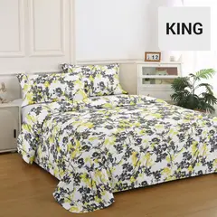ILLUSIONS - Quilt King Bruselas Amarillo