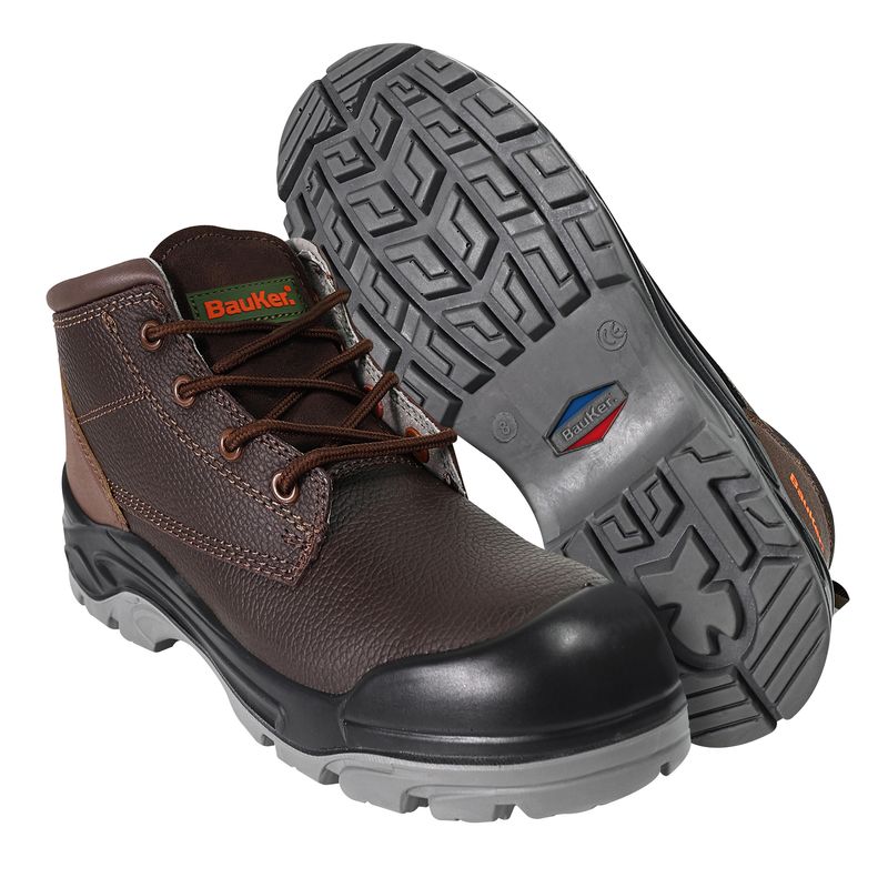 BAUKER - Botín de Seguridad Hombre Talla 43 Trucker Bauker